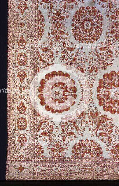 Coverlet, United States, 1841. Creator: Charlotte Purchase Thornton.