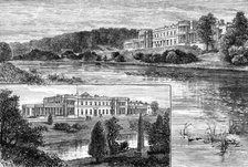 Wynyard Park, seat of the Marquis of Londonderry, visited by the Prince and Princess of Wales, 1883. Creator: Unknown.