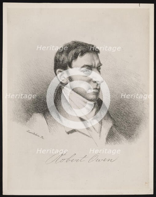 Portrait of Robert Dale Owen (1801-1877), Before 1876. Creator: Unknown.