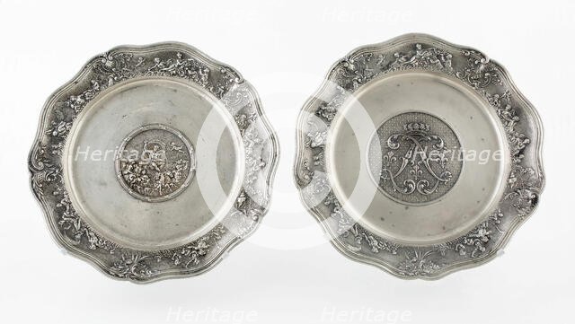 Plates, France, c. 1892. Creator: Jules-Paul Brateau.