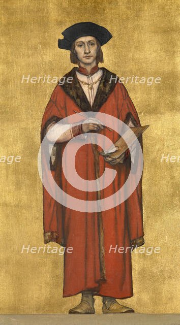 The Painter Jan van Eyck, 1889. Creator: Albrecht De Vriendt.