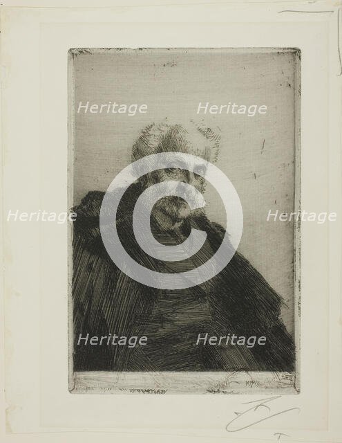 S. Loeb, 1897. Creator: Anders Leonard Zorn.