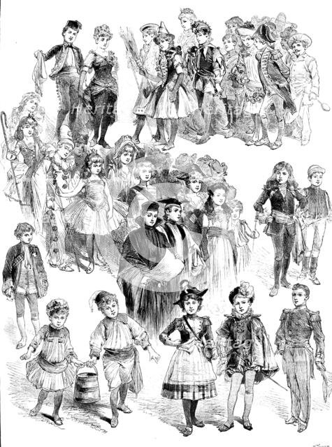 Juvenile Fancy-Dress Ball given by the Lady Mayoress at the Mansion House, 1890. Creator: R. Taylor.