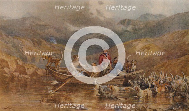 'The Highland Ferry', 1857, (1938). Artist: John Frederick Tayler.