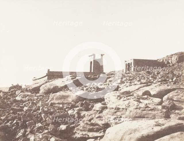 Dandour, Vue Générale des Ruines, 1851-52, printed 1853-54. Creator: Félix Teynard.