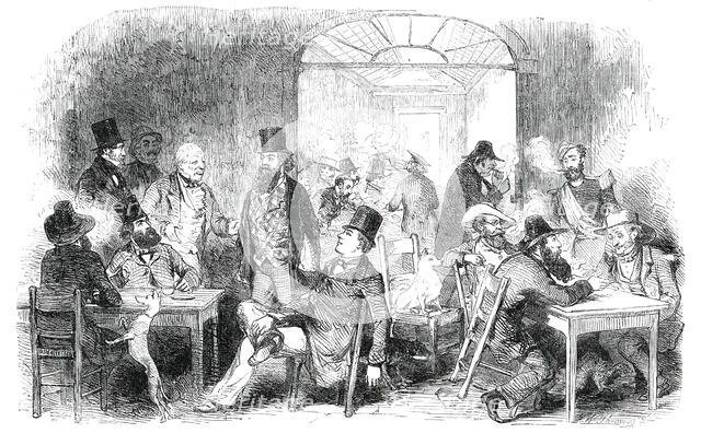 Caffe Greco - Rome, 1850. Creator: Unknown.