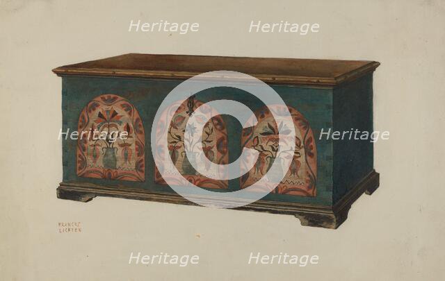 Chest, c. 1938. Creator: Frances Lichten.