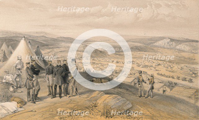 'Cavalry Camp', 1856. Artist: Unknown.
