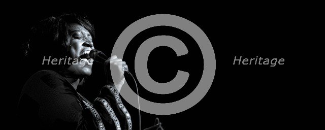 Mica Paris, 2017. Artist: Alan John Ainsworth.