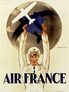 Air France, 1933. Creator: Dransy, Jules Isnard (1883-1945).