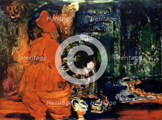 'The Sectet of the Harem', set design for a ballet, c1913. Artist: Leon Bakst