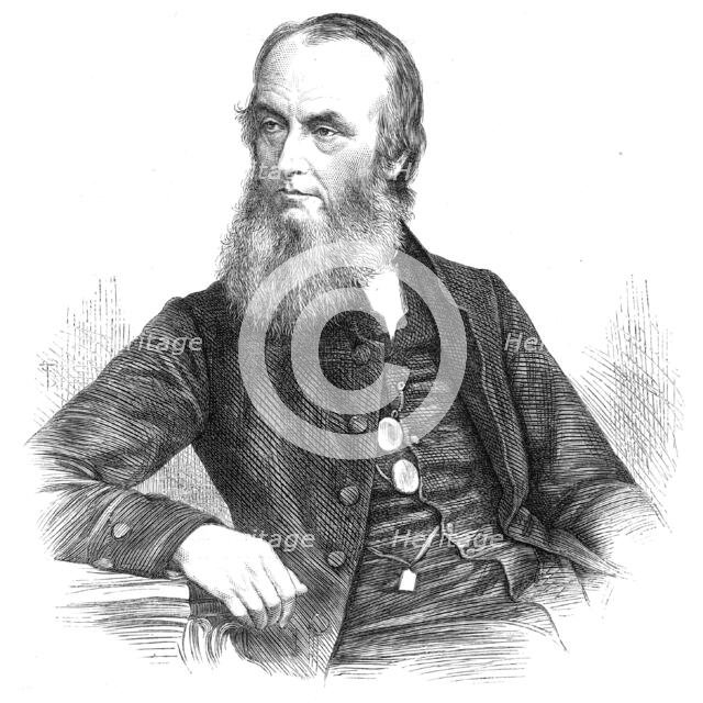 The late Very Rev. Dr. Alford, Dean of Canterbury, 1871. Creator: Unknown.