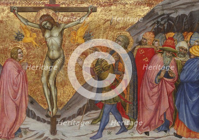 The Crucifixion, 1401/04. Creator: Taddeo di Bartolo.