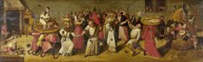 Battle between Carnival and Lent, c.1600-c.1620. Creator: Jheronimus Bosch (manner of).