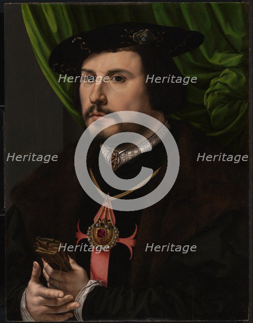 Portrait of Francisco de los Cobos y Molina, ca 1530. Artist: Gossaert, Jan (ca. 1478-1532)