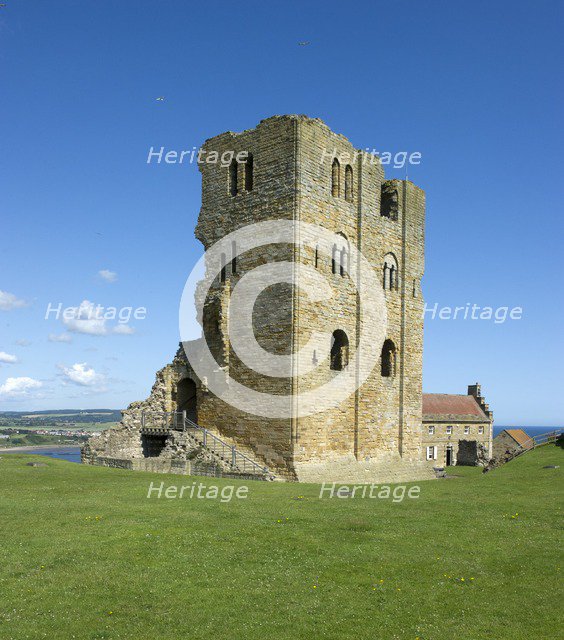 Scarborough Castle, North Yorkshire, 2011. Artist: Bob Skingle.