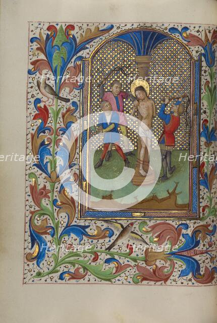 The Flagellation; Book of Hours, about 1450-1455. Creator: Master of the Lee Hours.