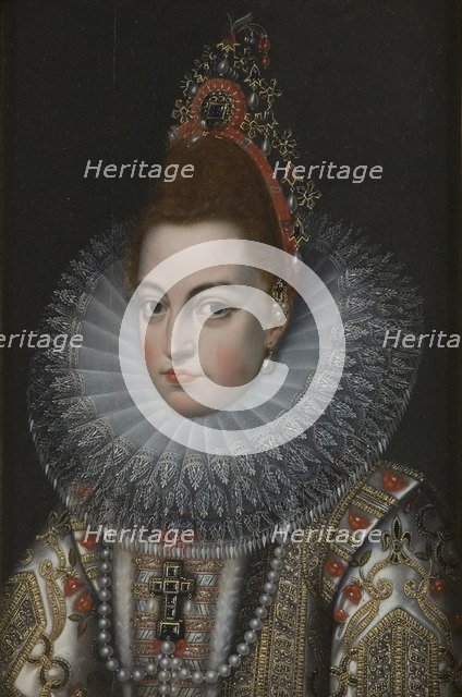 Portrait of Infanta Isabella Clara Eugenia of Spain (1566-1633), c. 1598.