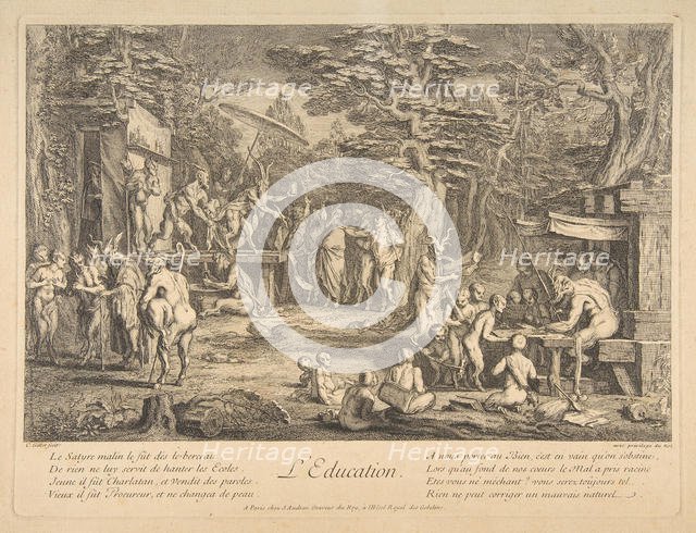 Education.n.d. Creator: Claude Gillot.