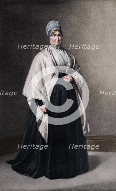 'Mrs. Elizabeth Fry (1780-1845)', c1843, (1912). Creator: George Richmond.