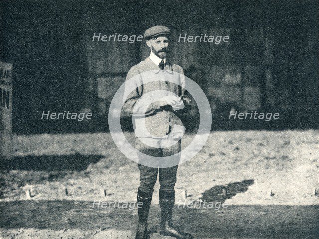 Henri Farman, French aircraft designer, constructor and pilot, c1910 (1933). Artist: Flight Photo.