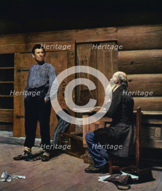 'A Hardened Sinner', c1867-c1907.  Artist: Carl Frederik Sundt-Hansen