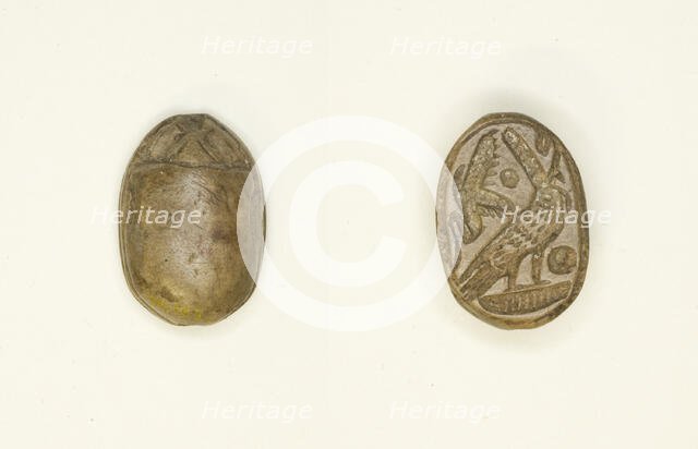 Scarab: Falcon Deity, Egypt, New Kingdom-Third Intermediate Period, Dynasties 19-21... Creator: Unknown.