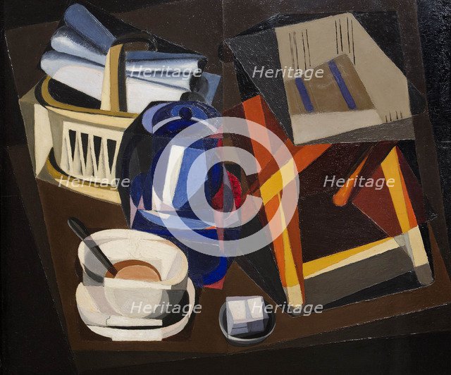 Still life with bread (Nature morte au pain), ca 1919.