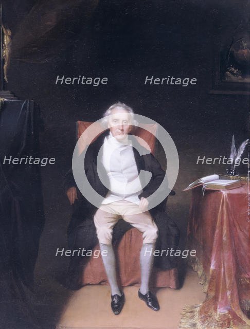 Charles Carroll of Carrollton, ca. 1830. Creator: William James Hubard.