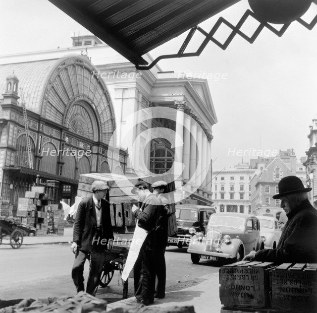 Covent Garden Market, London, c1952. Artist: Henry Grant