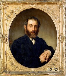 John Frederick Kensett, 1854. Creator: Charles Loring Elliott.