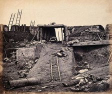 Taku, China: the North Fort: Chinese corpses on the day of the fort's capture by the English...1860. Creator: Felice Beato.