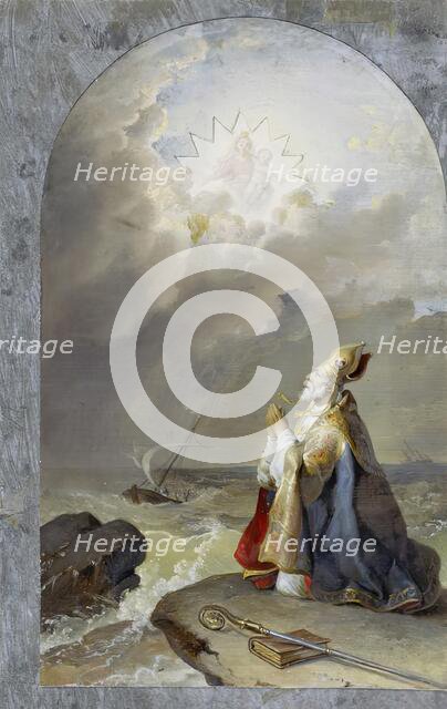 Saint Spyridon, 1830/1840. Creator: Johann Peter Krafft.