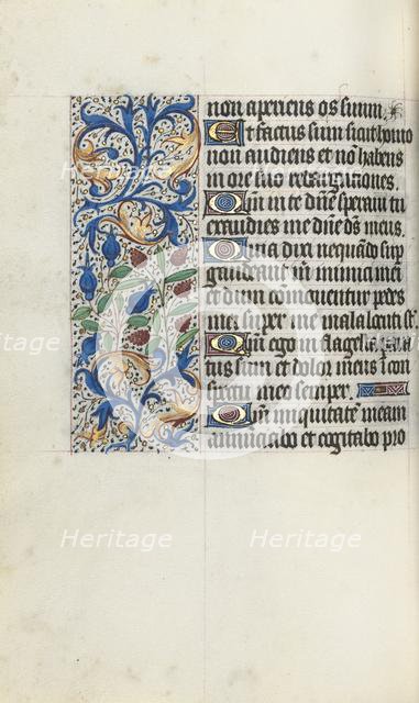Book of Hours (Use of Rouen): fol. 84v, c. 1470. Creator: Master of the Geneva Latini (French, active Rouen, 1460-80).