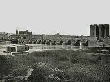 The Roman bridge, Cordoba, Spain, 1895. Creator: W & S Ltd.