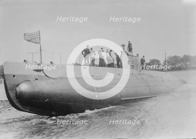 Sub K #1, between c1910 and c1915. Creator: Bain News Service.