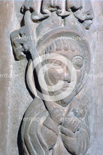 The Church of St Mary and David, 12th century. Artist: Unknown