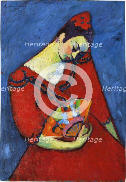 Spanish Dancer, 1909. Creator: Javlensky; Alexei; von (1864-1941).