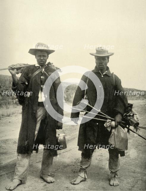 'South African Natives - Bound for the Gold-Fields', 1900. Creator: George Washington Wilson.