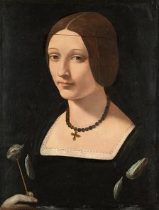 Portrait of a Lady as Saint Lucy, 1509. Creator: Giovanni Antonio Boltraffio.
