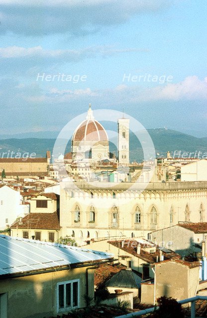 The Duomo and Campanile, Florence, Italy. Artist: Unknown