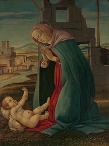 The Nativity, late 15th century. Creator: Workshop of Botticelli (Italian, Florentine, 1444/45-1510).