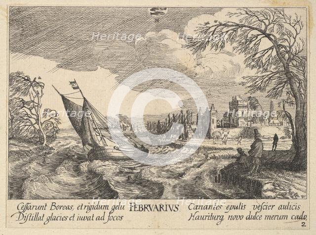 February, 1628-29. Creator: Wenceslaus Hollar.