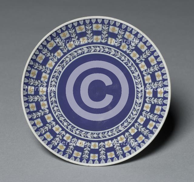 Saucer, c. 1784. Creator: Wedgwood Factory (British).