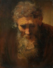 Study of an Old Man, probably late 17th century. Creator: Anon.