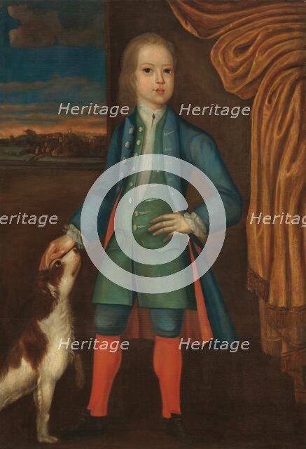 Boy in Blue Coat, c. 1730. Creator: Unknown.