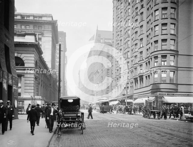 Dearborn Street, Chicago, Ill., c1907. Creator: Unknown.