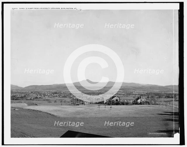 Camel's hump from University grounds, Burlington, Vt., between 1900 and 1906. Creator: Unknown.
