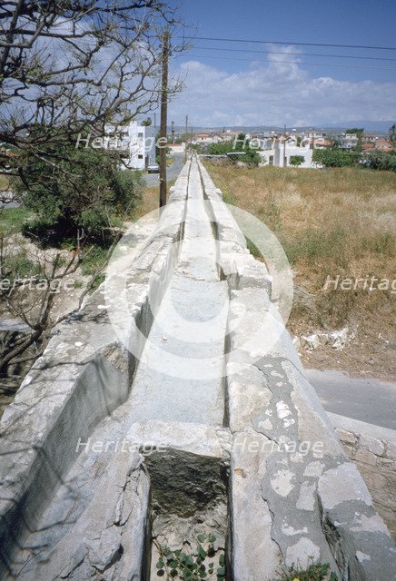 Aqueduct, Castle of Kolossi, near Limassol, Cyprus, 2001.