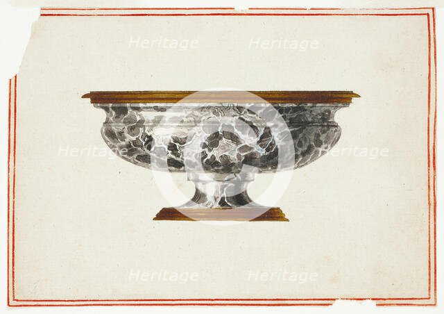 Stone Basin, n.d. Creator: Giuseppe Grisoni.